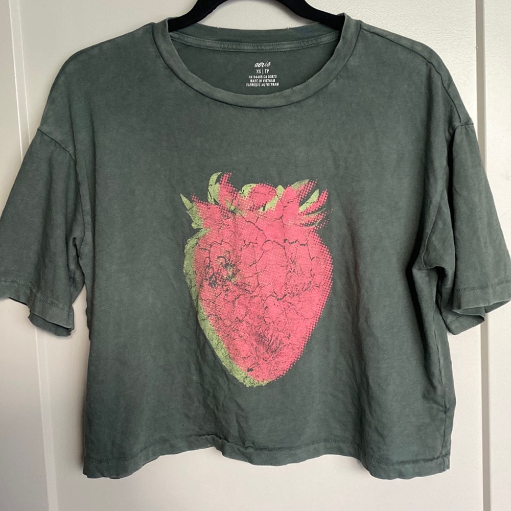 Aerie Cropped Comfy Tee